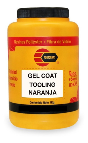 Gel Coat Tooling Naranja Resistencia Al Impacto