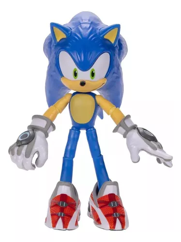 Boneco Sonic Prime Original Importado 11 Cm Sem Caixa