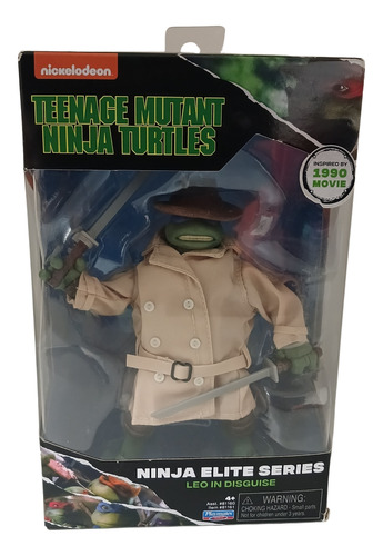 Tnmt Tortugas Ninja - Elite Series Leo In Disguise Playmates