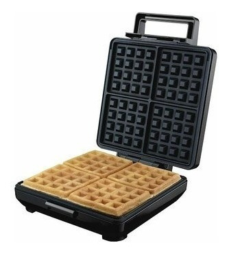 Waflera Proctor Silex 26051, Color Negro 4 Waffles