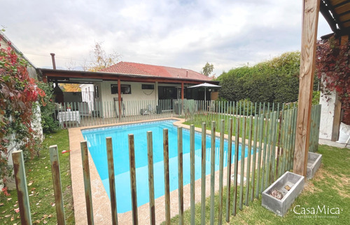Casa 100% Remodelada 3d+3b Con Piscina Y Amplio Jardín-ñuñoa