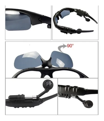 Auricular Bluetooth Manos Libres Gafas De Sol Deportivas