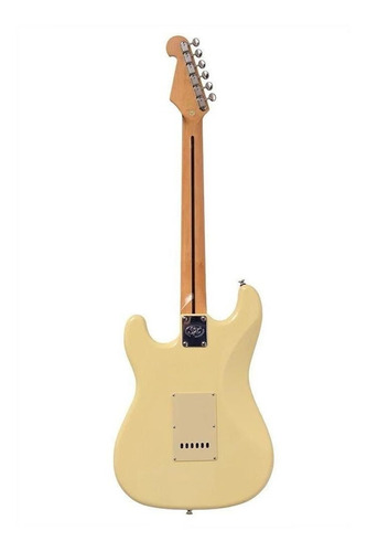 Guitarra eléctrica SX Vintage Series SST57+ de tilo vintage white brillante con diapasón de arce