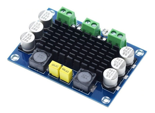 Amplificador De Audio Tpa3116d2 100w Color Azul Potencia de salida RMS 100 W