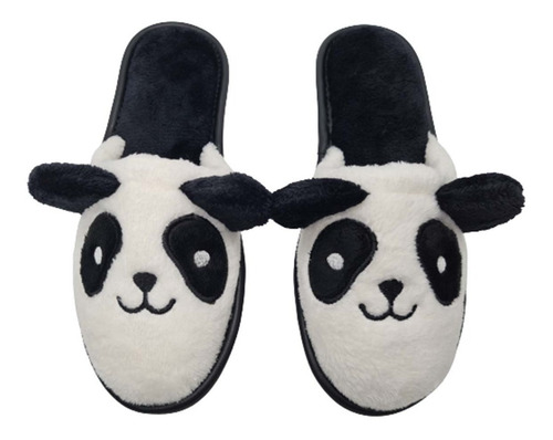 Pantuflas Panda Mujer Calzatura Textil E-10083 100% Lavable