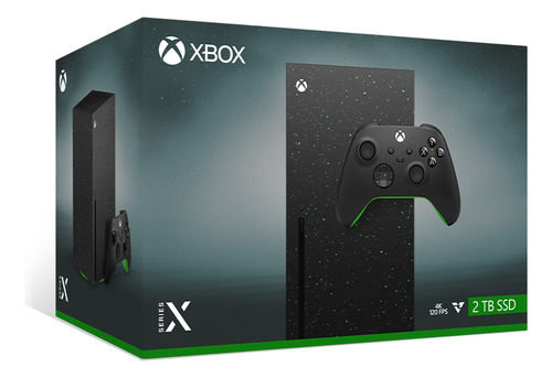 Consola Xbox Serie X Galaxy Edition 2tb Color Negro