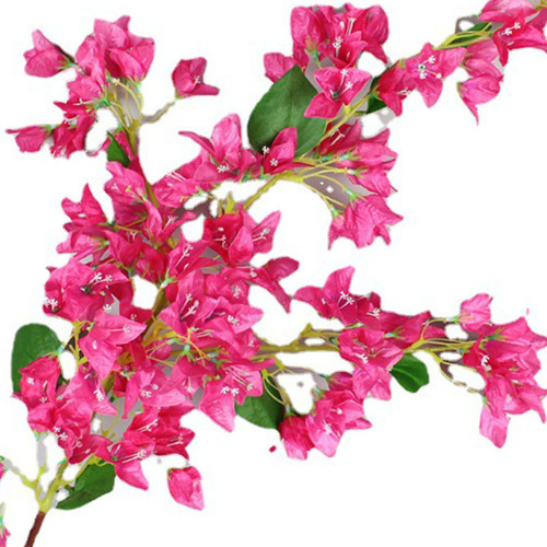 W Ramas De Buganvilla Seda Artificial De 120 Cm Rosa
