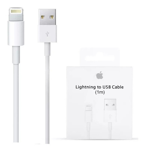 Cable Cargador Usb Lightning Original Apple iPhone 5 6 7 8 X