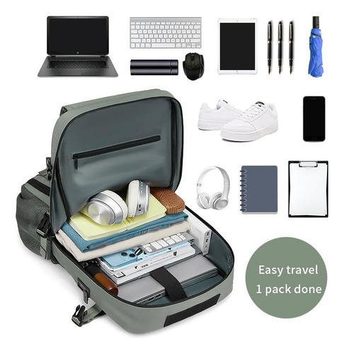 Mochila Grande Reforçada Multifuncional Impermeável Viagem