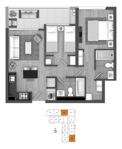 Venta Sin Comisión / Metro Bellavista/ Nuevo