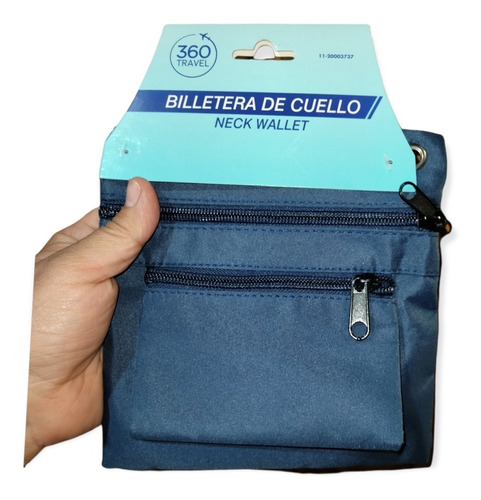 Billetera De Cuello Viajera Antirrobo