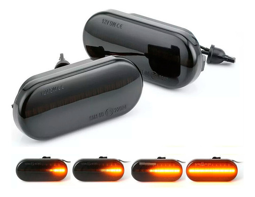 Cuarto Luz Direccional Led Secuencial Vw Jetta A4 A5 2003