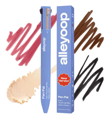 Alleyoop Pen Pal Touch-up Lápiz De Maquillaje 4 En 1, Make A