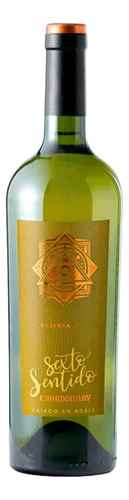Vino Blanco Chardonnay 750ml Sexto Sentido Bodega Murville