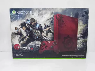 Xbox One S 2tb Gears Of War Limited Edition Frete Grátis