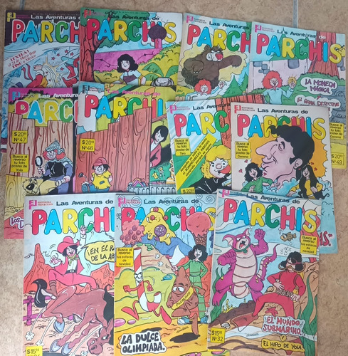 Las Aventuras De Parchis Comics Ed Proyección Varios Números