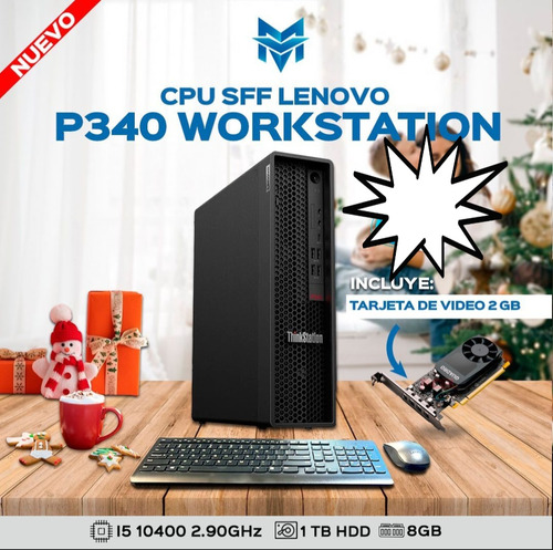 Cpu Sff Lenovo P340 Workstation