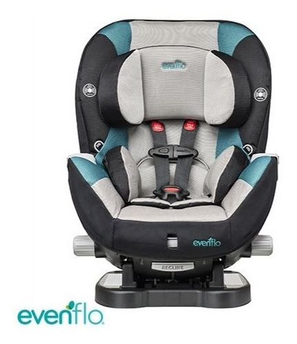 Butaca Bebé Evenflo Triumph Latch + Elevadora Regalo 0-36 Kg