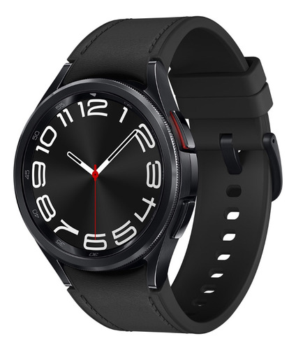 Samsung Galaxy Watch 6 Classic 43 Mm Negro Color de la caja Blanco Diseño de la correa Fluoroelastómero