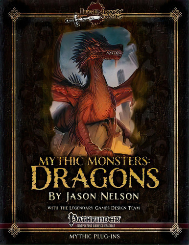 Mythic Monsters: Dragons, De Nelson, Jason. Editorial Createspace, Tapa Blanda En Inglés