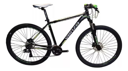 Bicicleta Venzo Skyline R29 21v Shimano Disco Hidraulc 2025 Negro/verde M