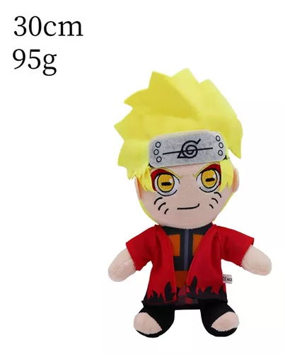 Boneco Pelúcia Naruto Gaara - Desenho Mangá Anime