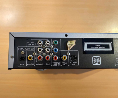 Dvd Admiral Modelo Ad-631. Plateado. Funciona Perfecto
