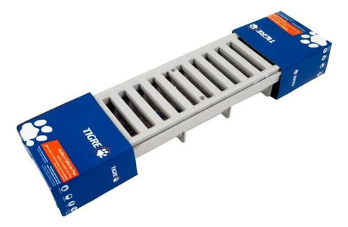 Conjunto Grelha/calha De Piso 13x50 Cinza 3 Toneladas Tigre