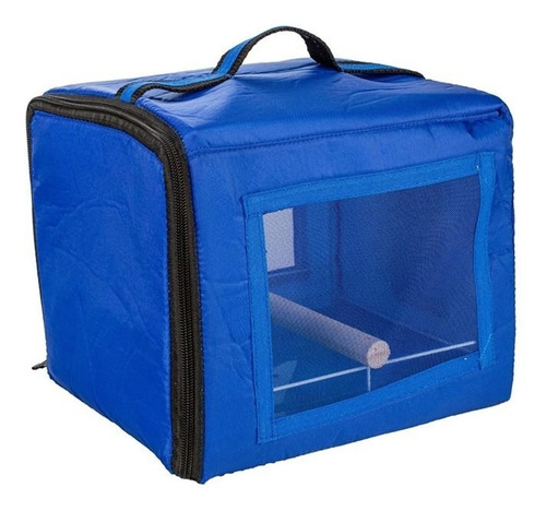 Imagem 3 de 3 de Viveiro Triplex + Bolsa Transporte Para Calopsita Azul