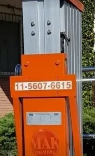 Alquiler De Plataforma Elevadora Tijera