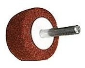 Flap Wheel Nylon Marron Medio Con Eje De 1/4