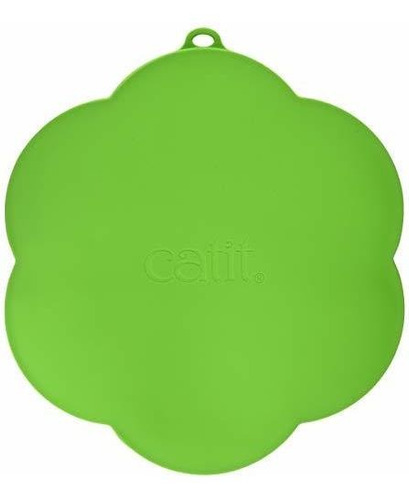 Forma Catit Flor Gato Mantel, Verde, 11.8 PuLG De Diámetro.