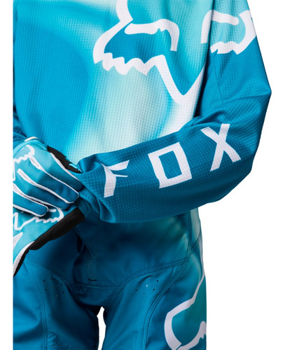 Imagen 6 de 10 de Conjunto Motocross Fox - Niña - Yth Girls 180 Toxsyk