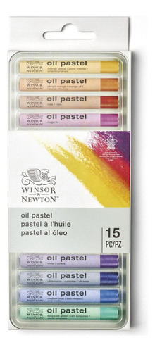 Giz Pastel Oleoso Winsor & Newton Com 15 Cores - 1890001 Cor Colorido