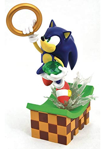 Diamante Select Toys Sonic Galería Pvc Figura, Xb5p9