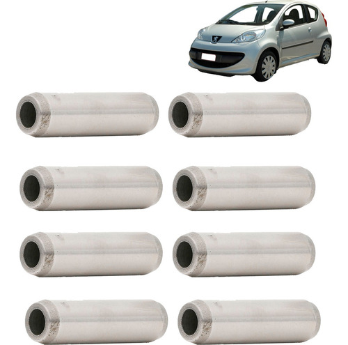 Guia Valvula Admision Escape Para Peugeot 307 2007-15  Set 8