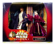 Comprar Star Wars Episode 1 Qui Gon Jinn & Queen Amidala 2000 P E