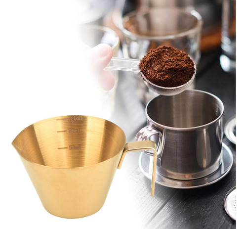 Taza De Café Expreso Para Fiesta Con Asa, Taza Medidora De
