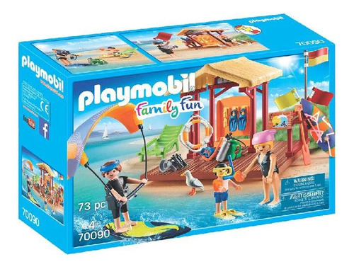 Playmobil Juego De Lecciones De Deportes Acuáticos