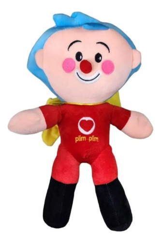 Peluche Payaso Plim Plim  Nuevo 40 Ctm 