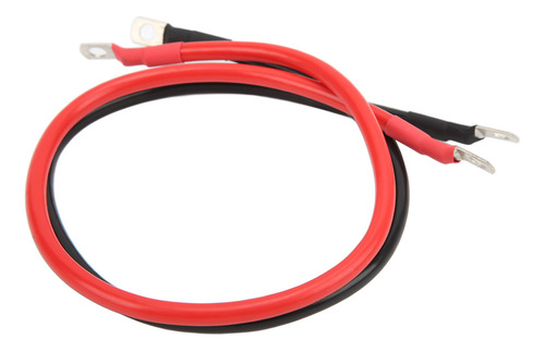 Cable Inversor De Batería, 2 Piezas, Rojo Y Negro, Calibre 8