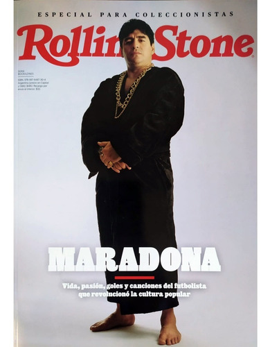 Rolling Stone Bookazine Especial Coleccionistas Maradona