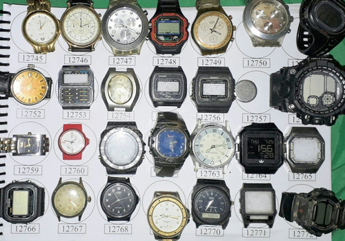 Lote 46 Sucatas Casio E Outros- Máquina Do Tempo