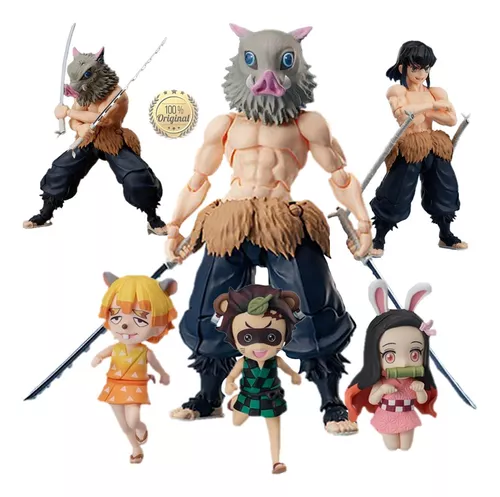 Demon Slayer  Inosuke ganha action figure articulado; veja