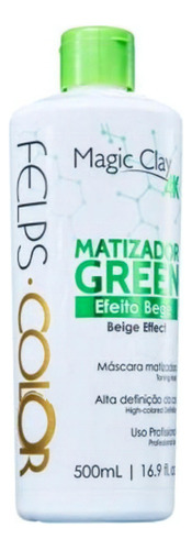  Matizador Green Efeito Bege 500ml - Felps Color