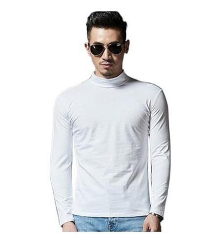 Sudadera Térmica Deporte For Hombre Con Cuello Alto Tortuga