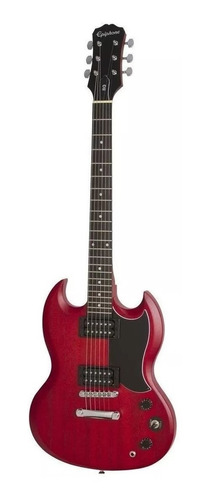 Guitarra Eléctrica EpiPhone Sg Special Ve De Álamo Cherry