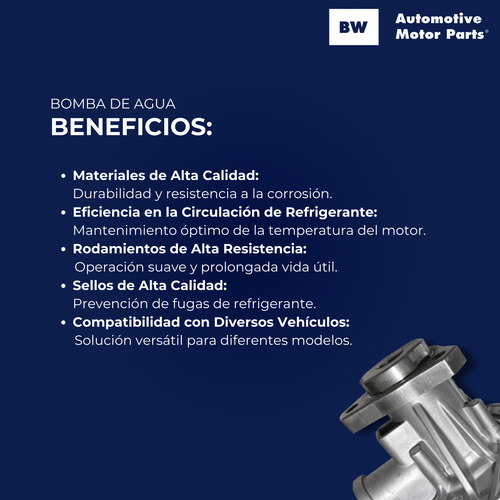 Bomba De Agua Camaro 3.6l 2010 2011 2012 2013 2014 2015