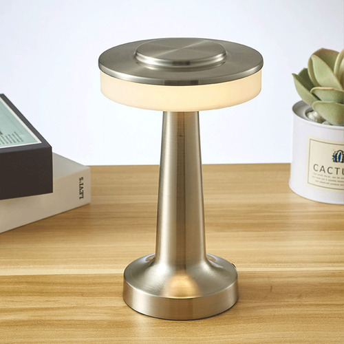 Lámpara De Mesa Led Recargable - Inalámbrica Y Usb