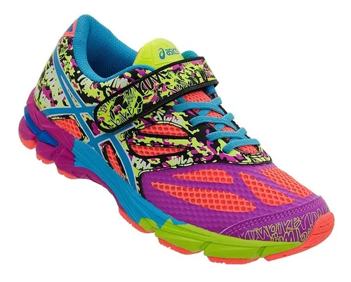 Tenis Asics Niña Rosa Colores Gel Noosa Tri 10 Ps C525n0669